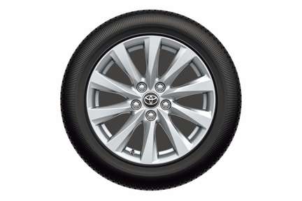 タイヤ&ホイール 215/55R17タイヤ&17×7?Jアルミホイール(シルバー塗装/センターオーナメント付)