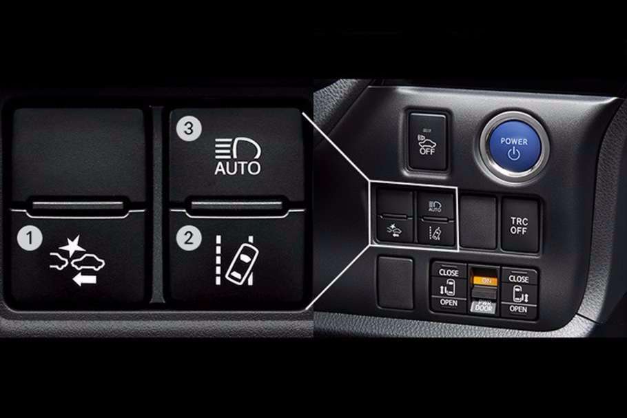 Toyota Safety Sense C スイッチ