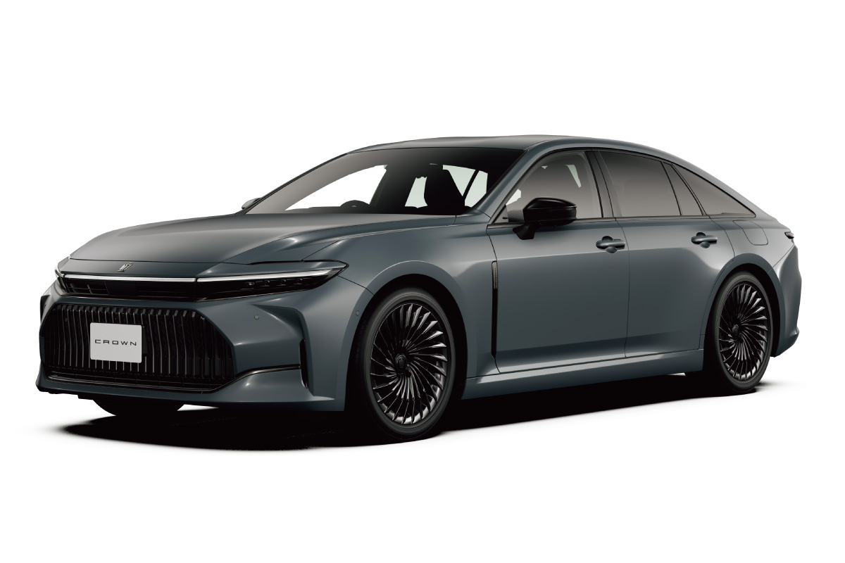 【非売品】クラウン　マッシブグレー 美品 TOYOTA トヨタ 非売品 新型 CROWN HEV クラウン 1/30 ダイ