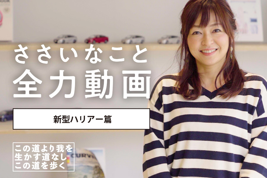 この道_新型ハリアー篇